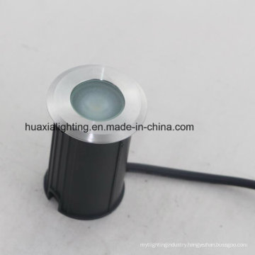 Stainless Steel Diameter 42mm/52mm/62mm 1W 3W LED Inground Light Ce RoHS Approved